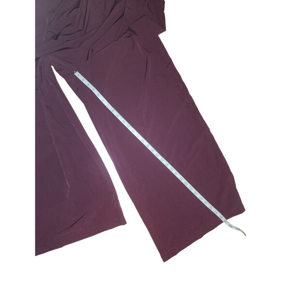 Halara Breezeful Wide Leg Jumpsuit Womens XL Amaranth Purple Resort Beach Dance - Picture 9 of 10